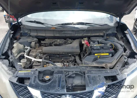 2015 Nissan Rogue Sv z USA, uszkodzony, nr VIN KNMAT2MT0FP537947